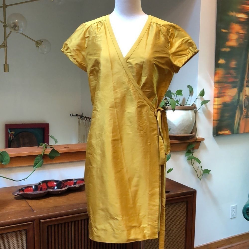J. Crew Silk Wrap Dress